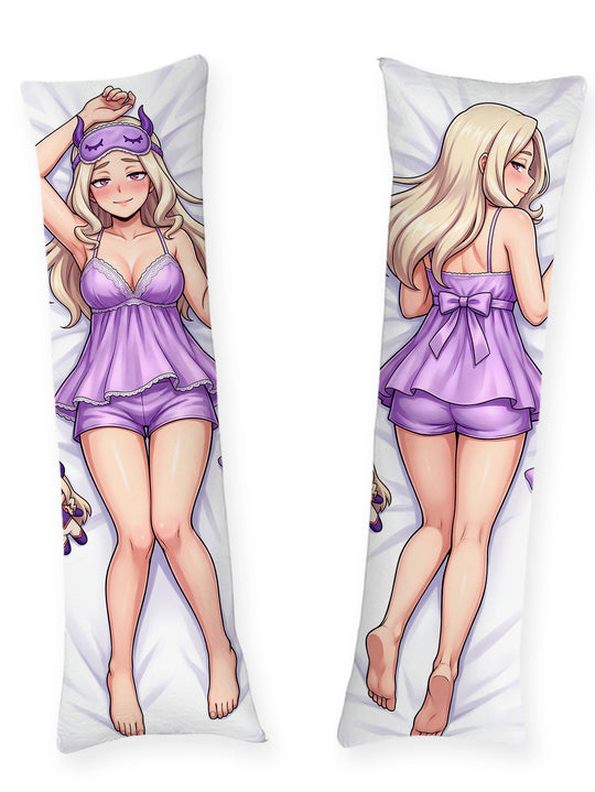 Mt. Lady Lavendelfärgad Babydoll i Satin Dakimakura