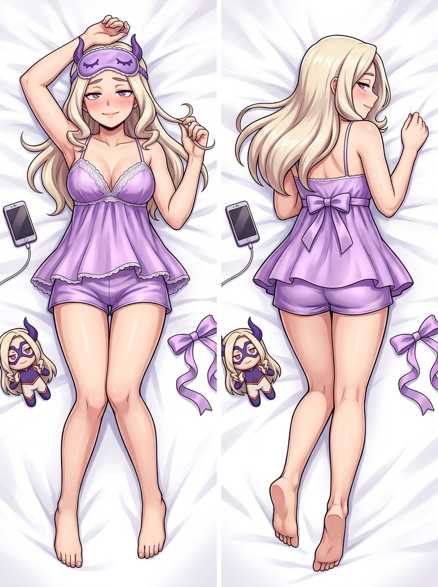Mt. Lady Lavendel Satin Babydoll Dakimakura