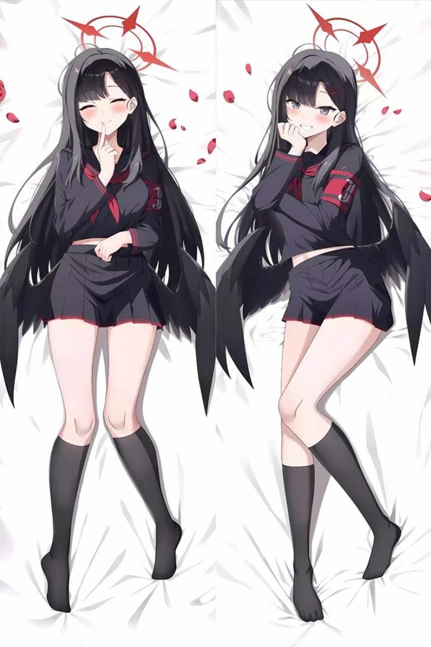 Nakamasa Ichika Svart Uniform Dakimakura