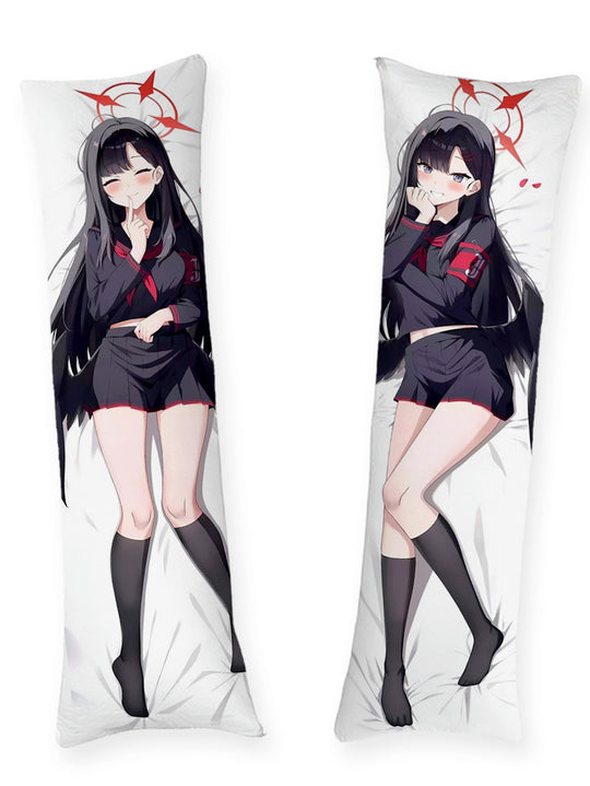 Nakamasa Ichika Svart Uniform Dakimakura