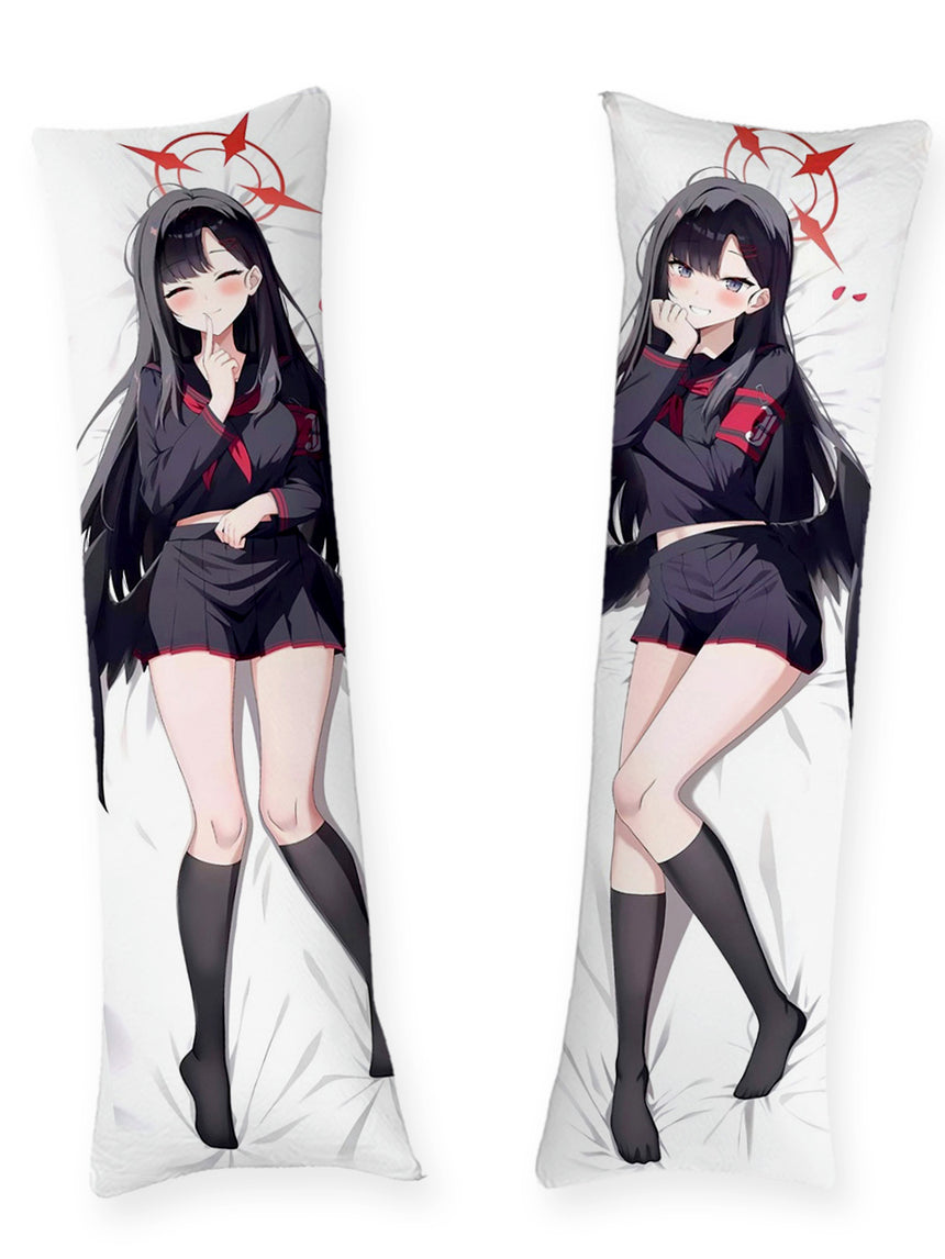 Nakamasa Ichika Svart Uniform Dakimakura