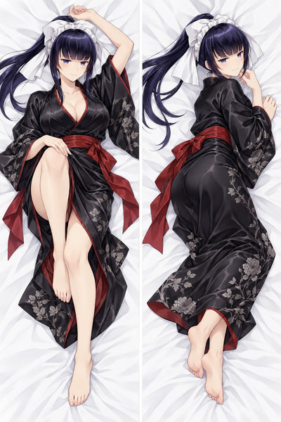 Narberal Gamma Svart Morgonrock Dakimakura