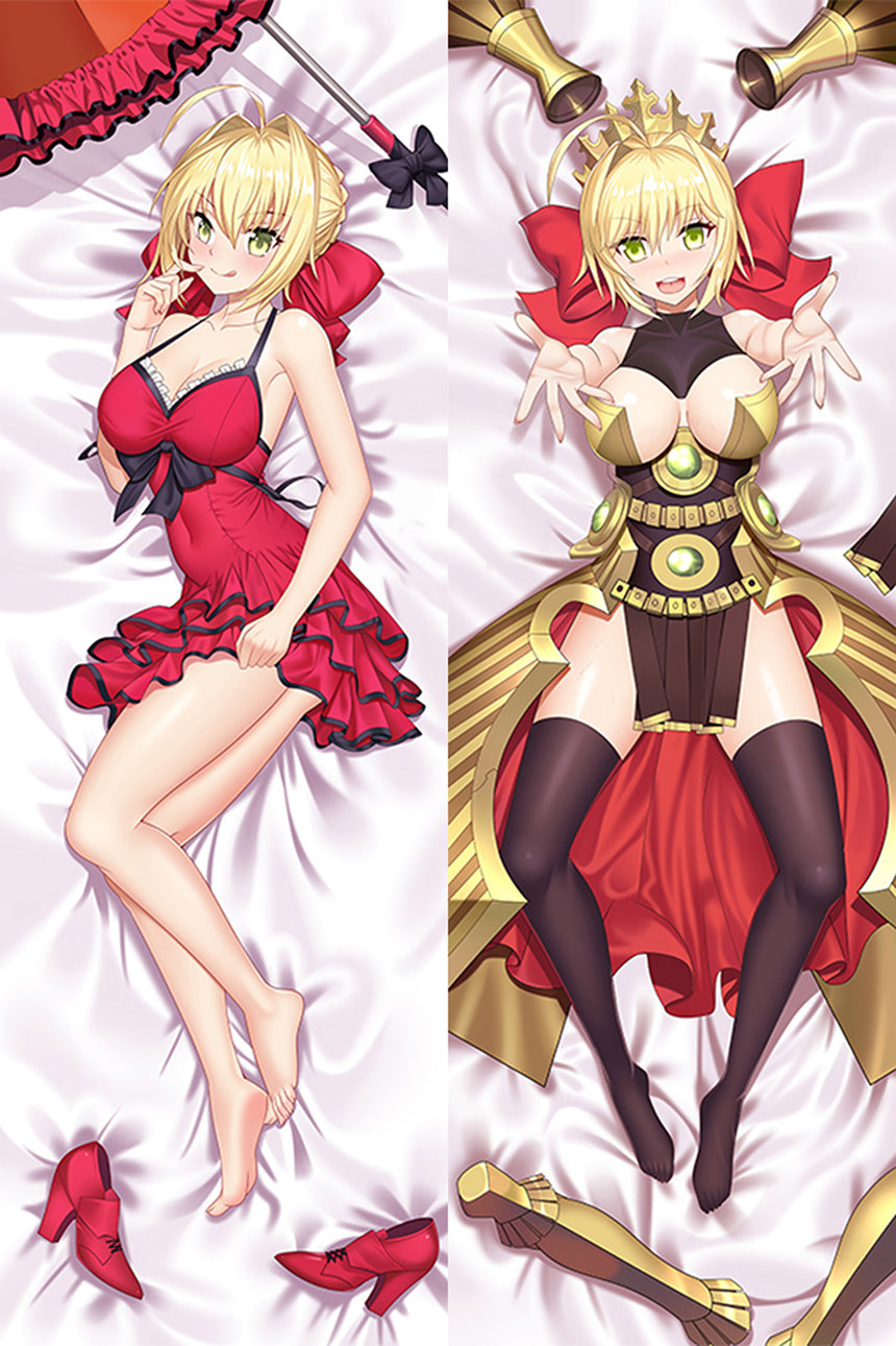 Nero Claudius Röda Underkläder Dakimakura