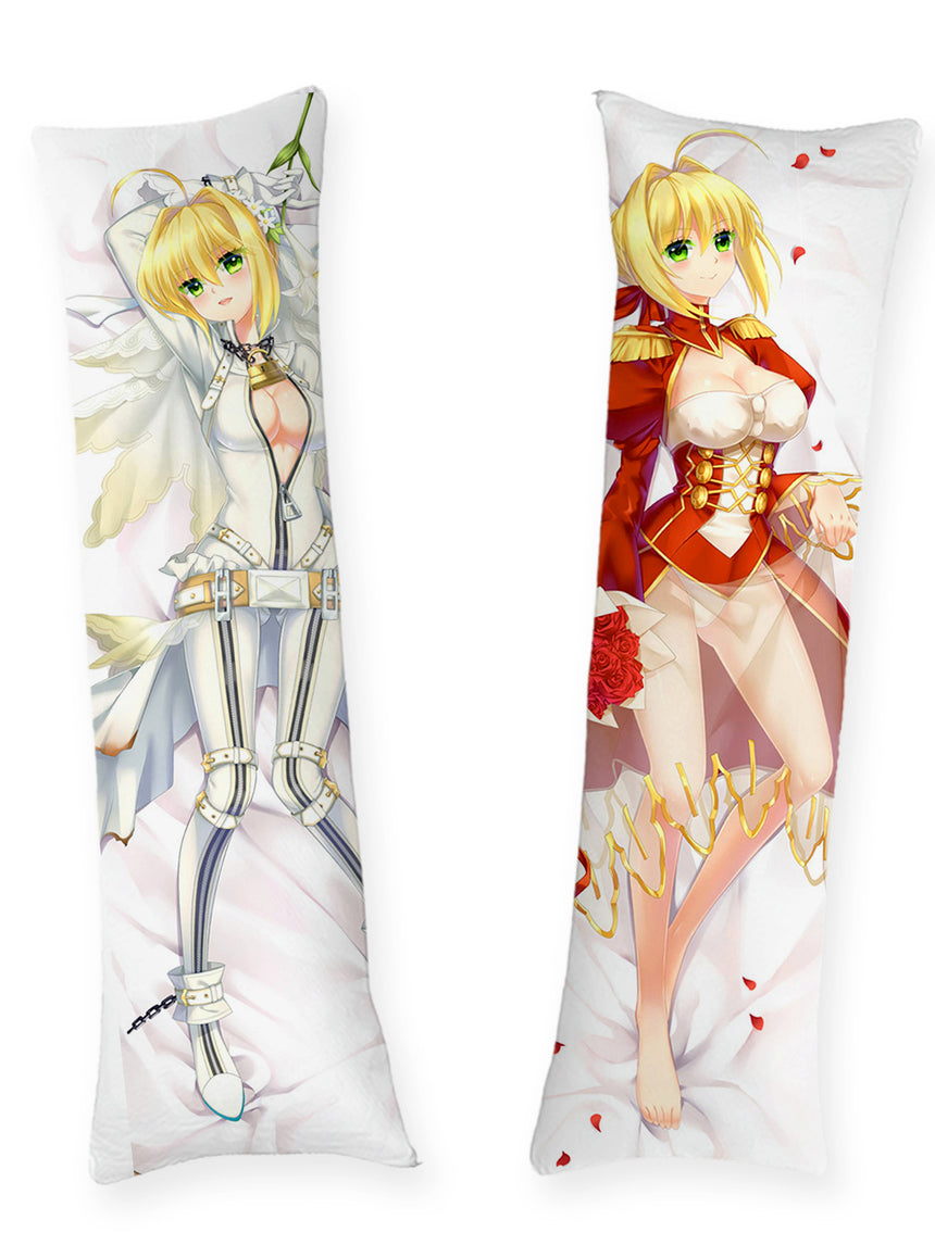 Nero Claudius Brud och Röd Klänning Dakimakura