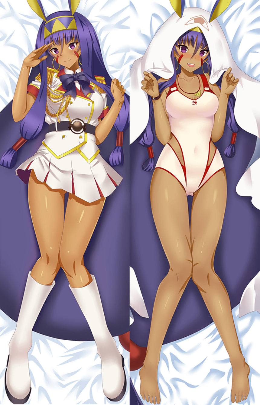 Nitocris Vit Baddräkt Dakimakura