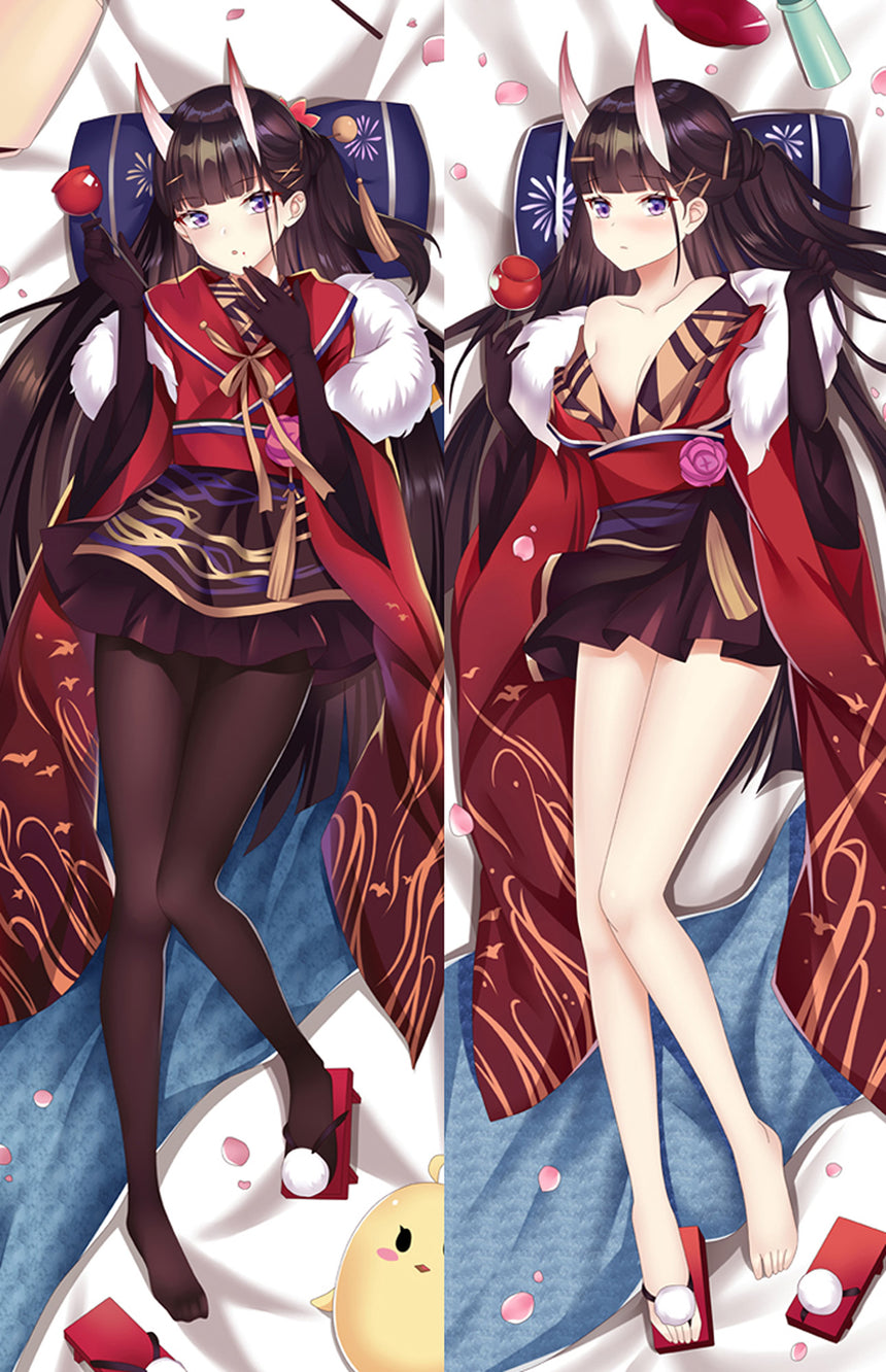 Noshiro Röd Kimono Dakimakura