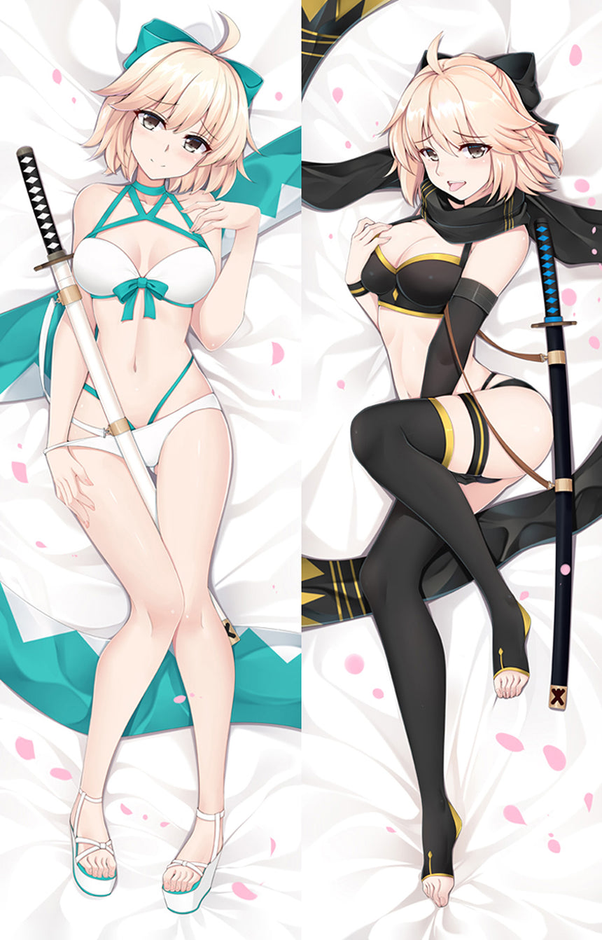 Okita Souji Vit Bikini Dakimakura