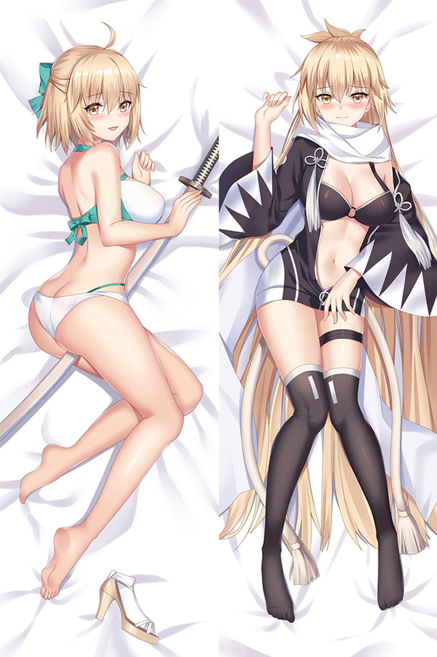 Okita Souji Grön Bikini Dakimakura