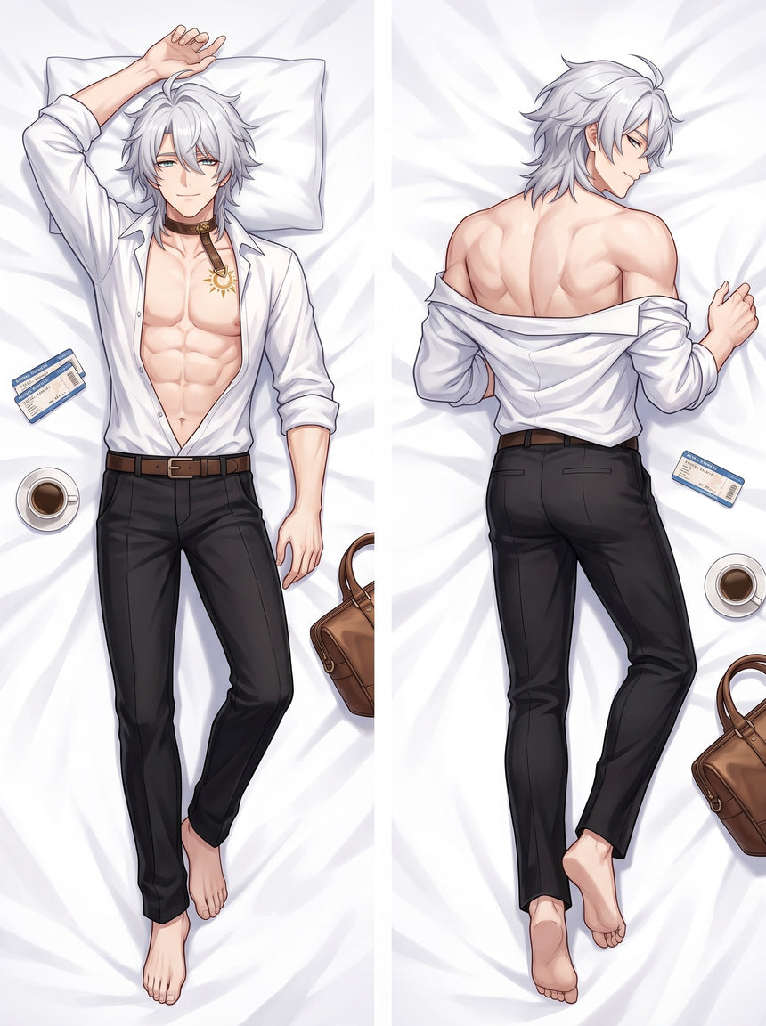 Phainon Lat Morgon Öppen Skjorta Dakimakura