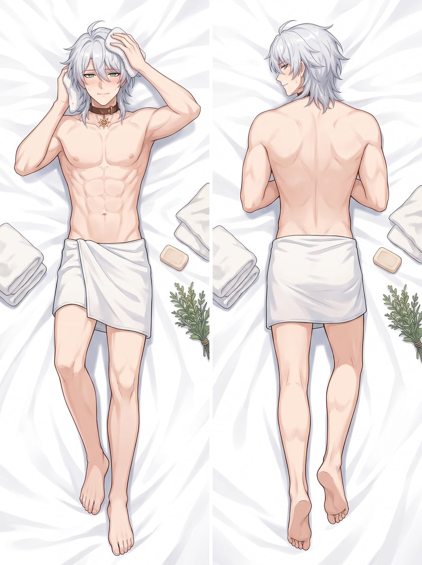 Phainon Badhandduk Vått Hår Dakimakura