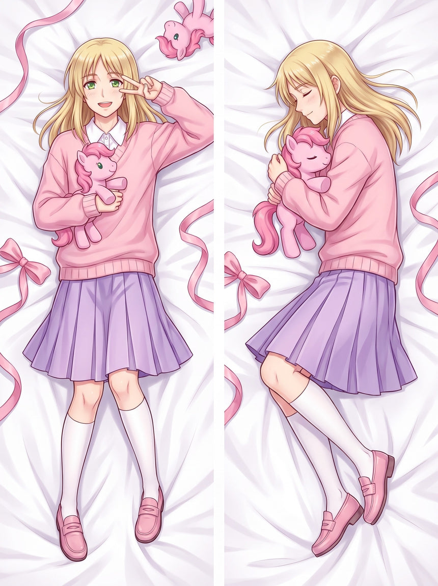 Hetalia Poland Rosa Tröja och Ponny Dakimakura