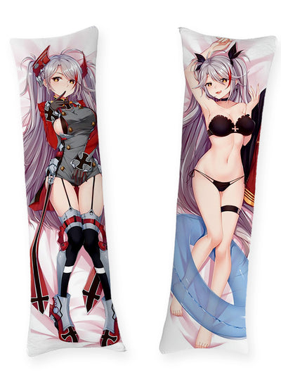 Prinz Eugen Uniform med Strumpeband och Badring Dakimakura