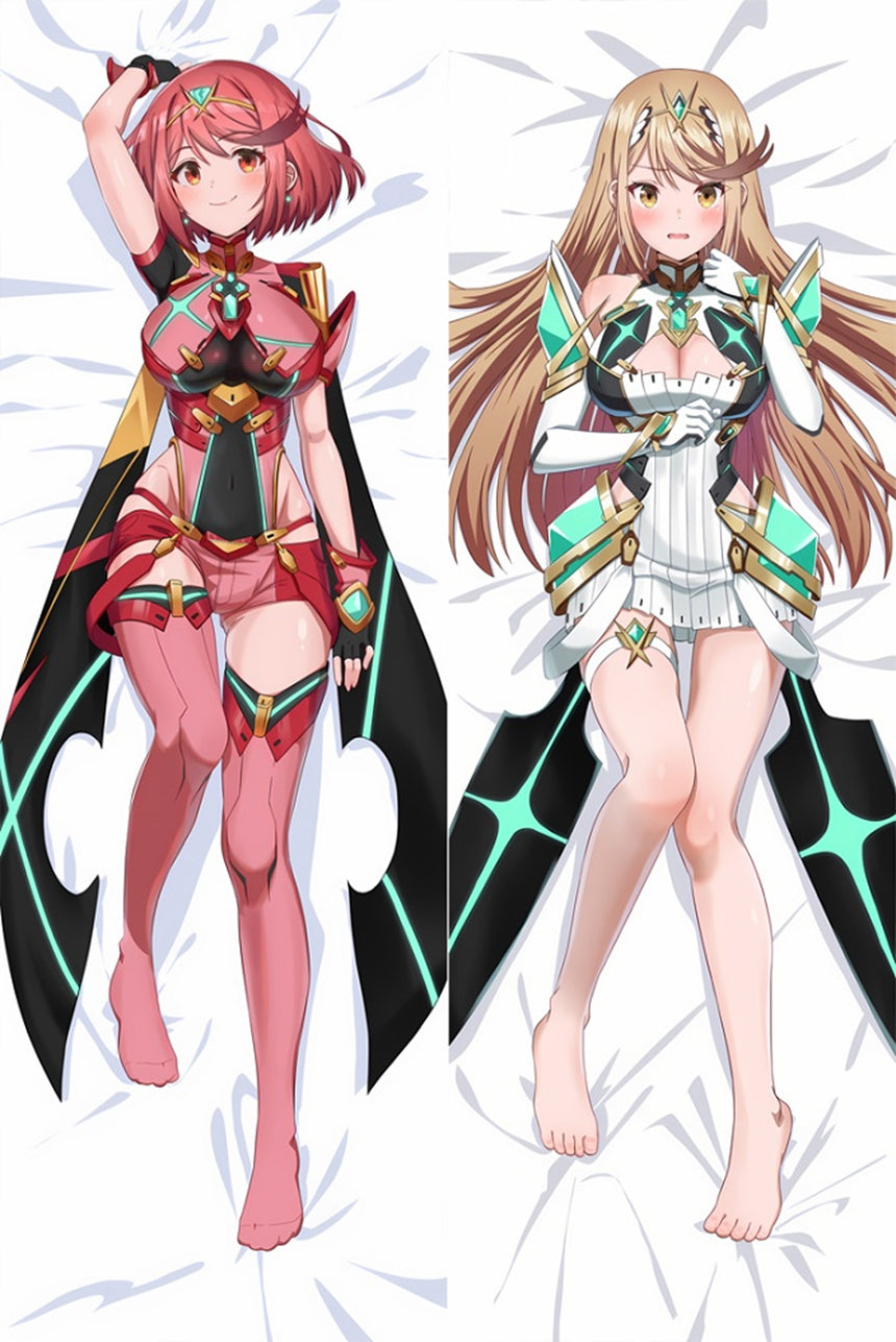 Pyra och Mythra Aegis Dakimakura