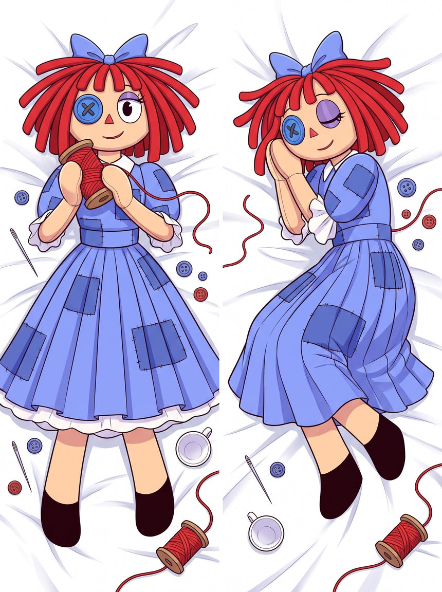 Ragatha Lapptäckesblå Klänning Dakimakura