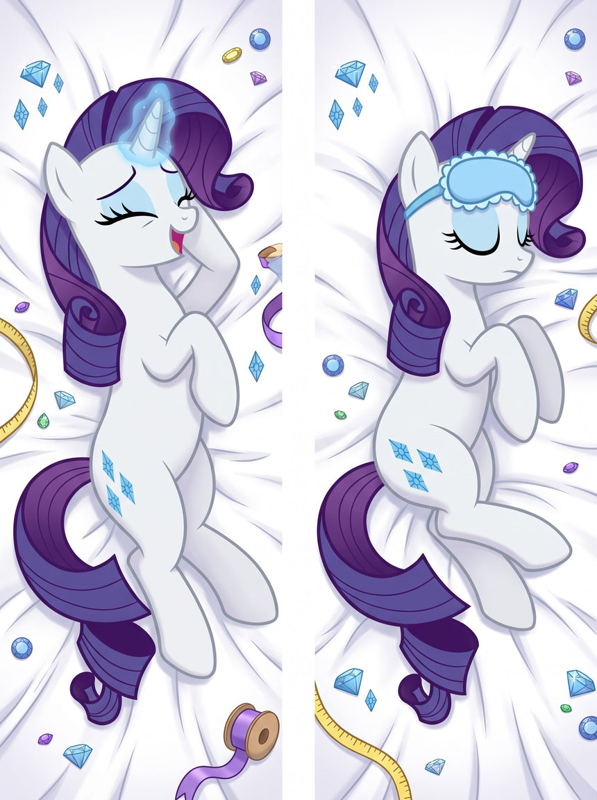 Rarity Glamorösa Ädelstenar Svimmande Pose Dakimakura