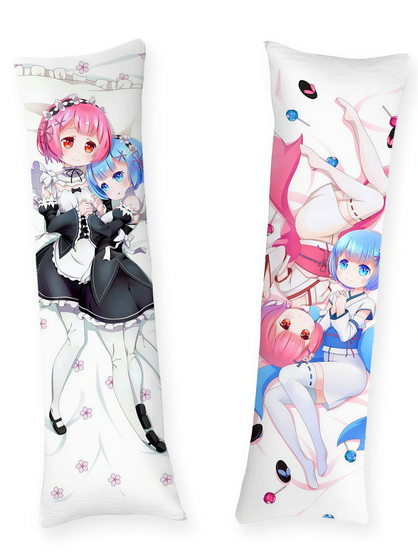 Rem och Ram Chibi Dakimakura