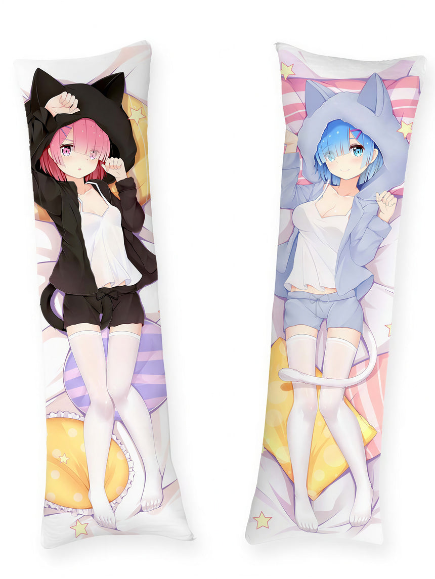 Rem och Ram Re:Zero Dakimakura