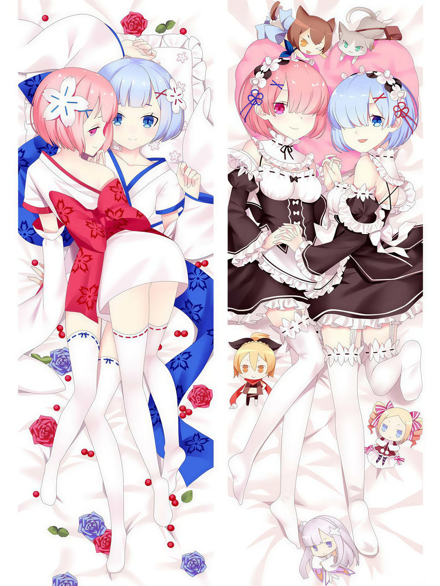 Rem Ram Kawaii Dakimakura 2