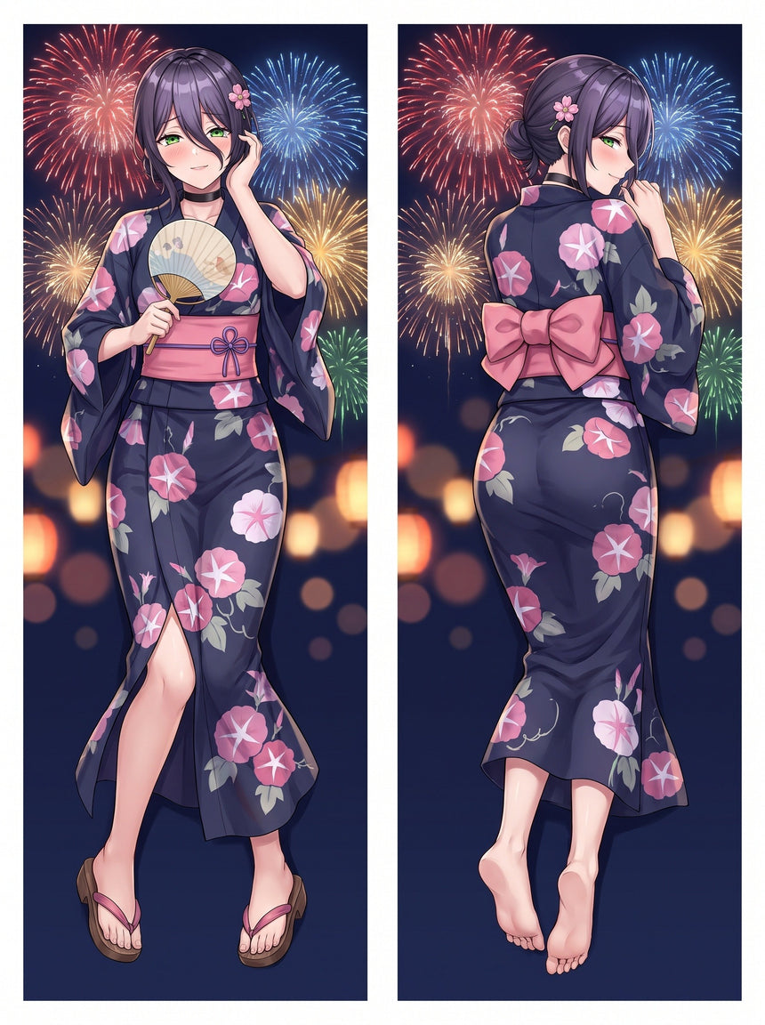 Reze Yukata Fyrverkerier Dakimakura