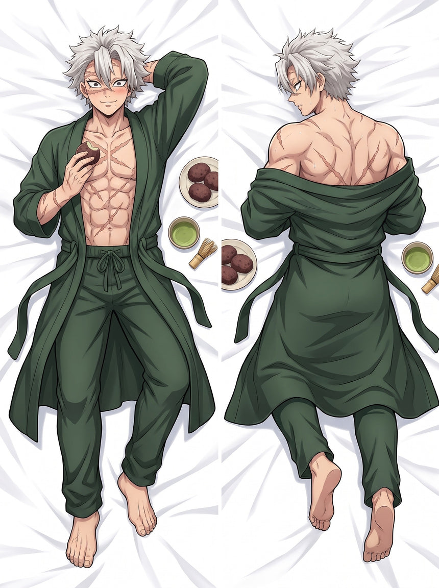 Sanemi Öppen Badrock Ohaginatt Dakimakura