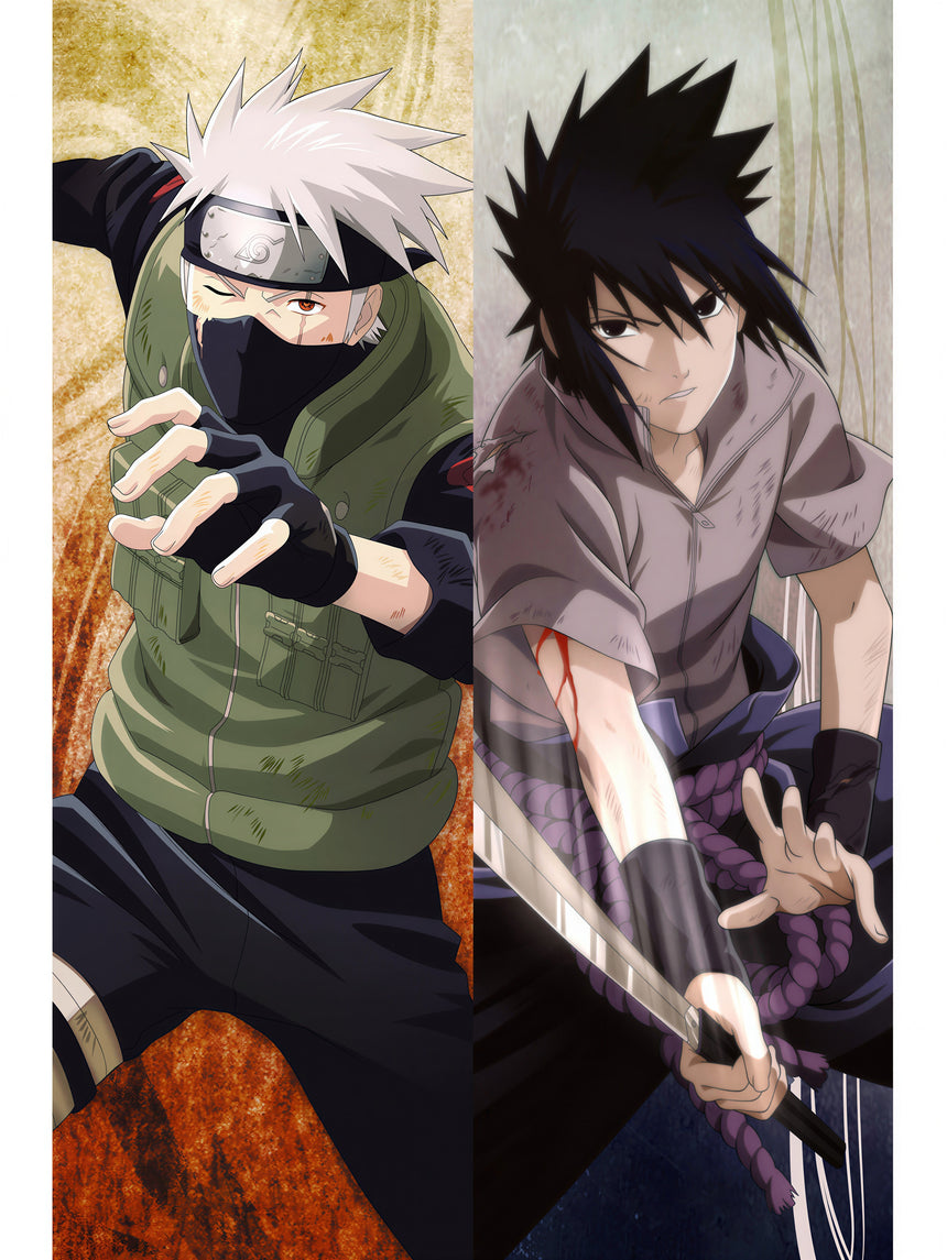 Sasuke med Kakashi Dakimakura 2