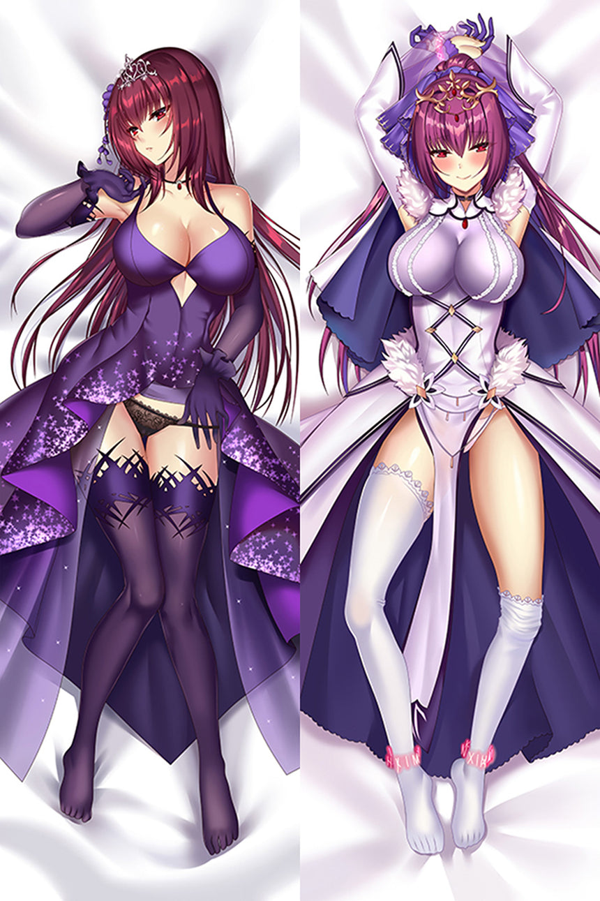 Scathach Vit Klänning Dakimakura