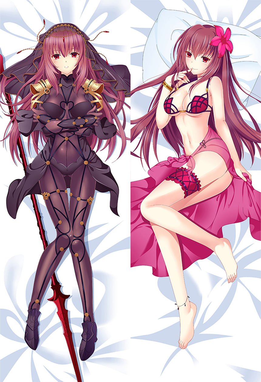 Scathach Rött Spjut Dakimakura