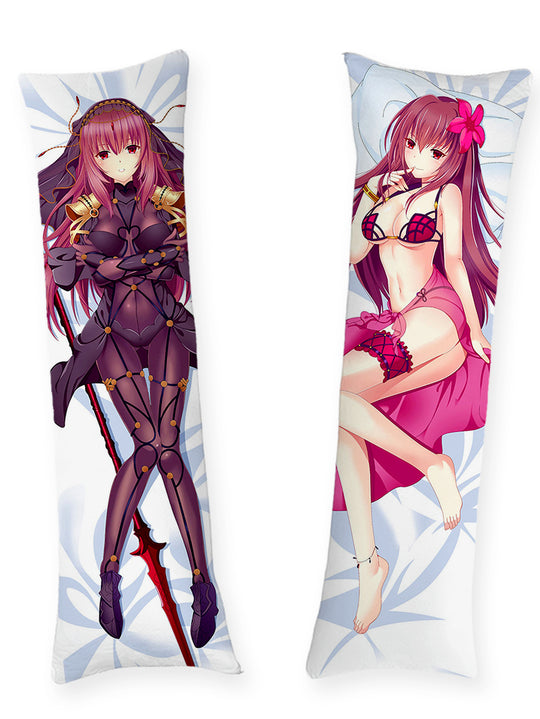 Scathach Rött Spjut Dakimakura