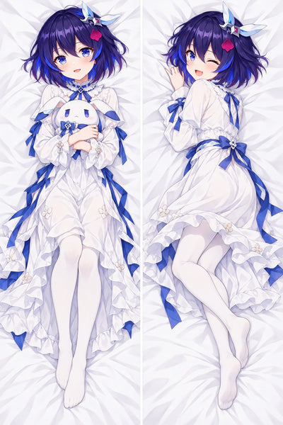 Seele Vit Rosettklänning Dakimakura