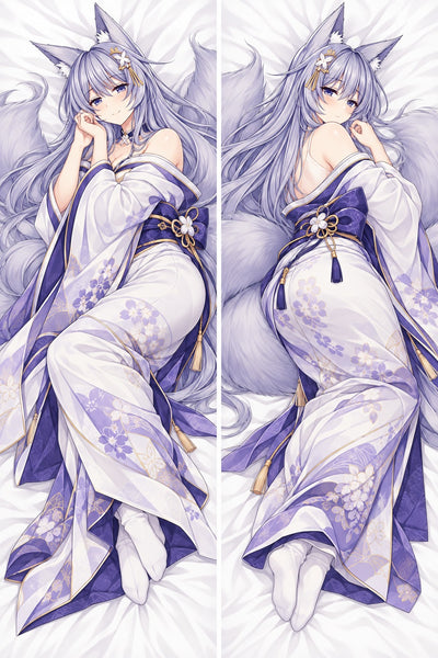 Shinano Silverräv Kimono Dakimakura