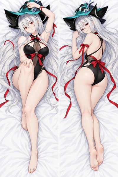 Skadi Svart Baddräkt Dakimakura