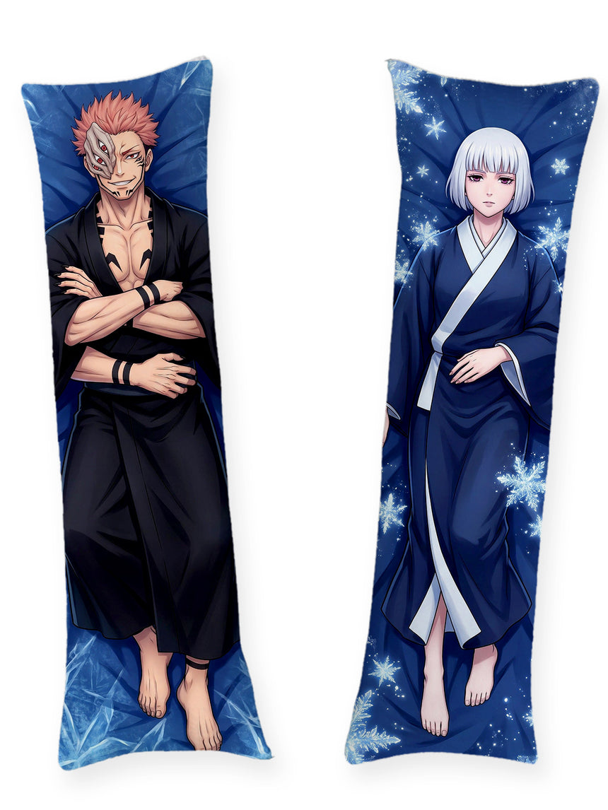 Sukuna och Uraume Dakimakura