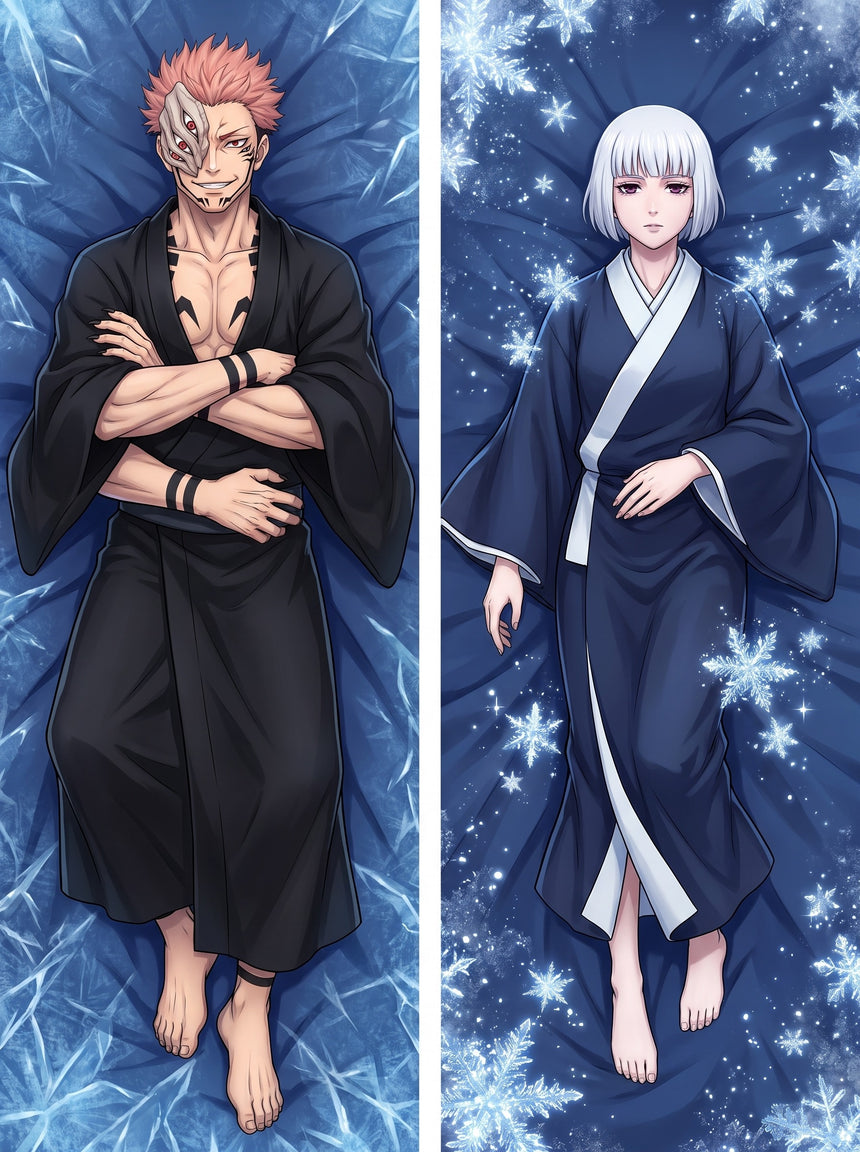 Sukuna och Uraume Dakimakura