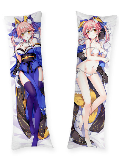 Tamamo no Mae Blå Kimono Dakimakura