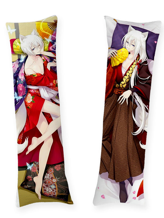 Tomoe Rävande Blommig Kimono Dakimakura