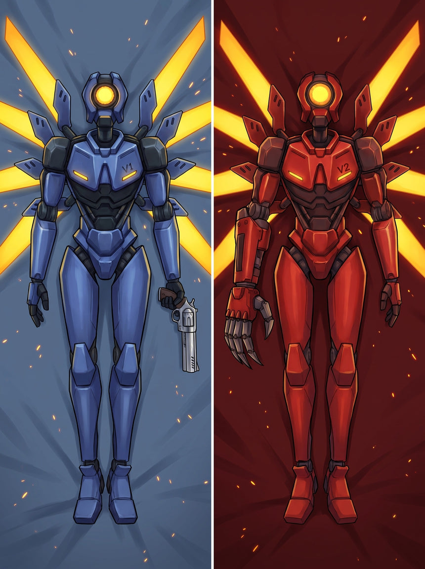 V1 och V2 Ultrakill Dakimakura