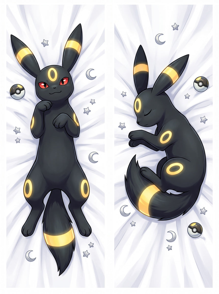 Umbreon Pokemon Sömn i Månsken Dakimakura