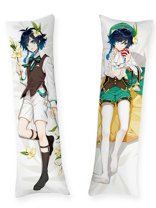 Venti Vit Skjorta och Liljor Dakimakura