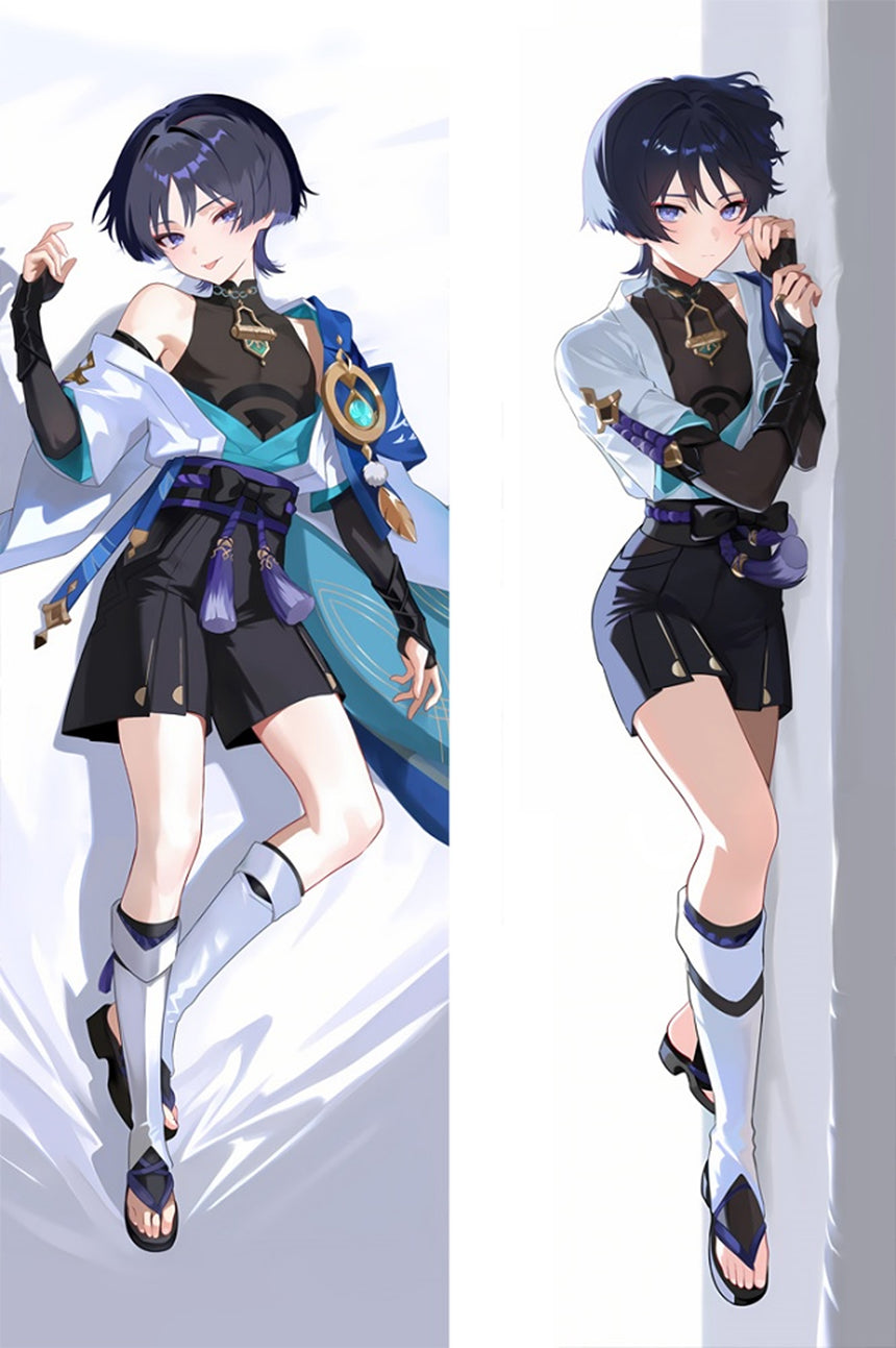 Wanderer Svart Outfit Dakimakura