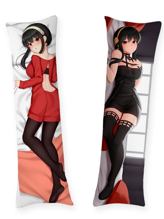 Yor Forger Röd Tröja Dakimakura