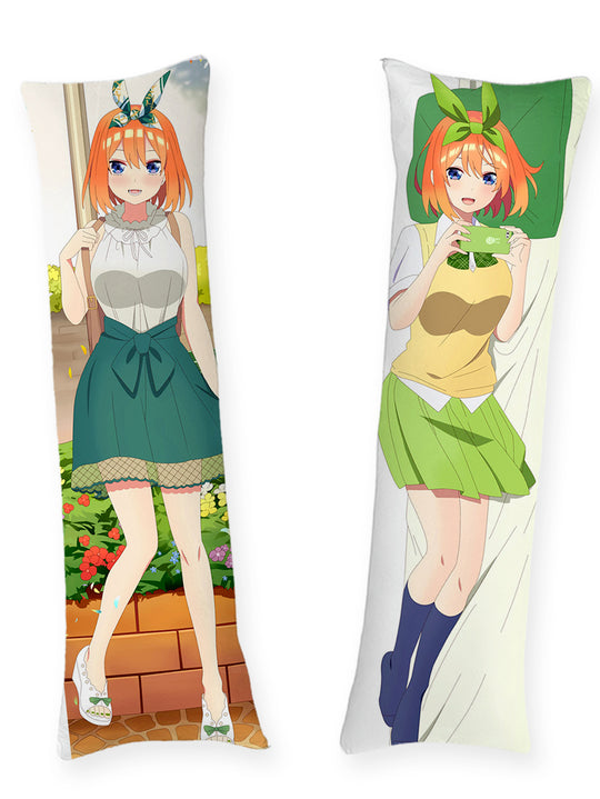 Yotsuba Nakano Grön Klänning Dakimakura