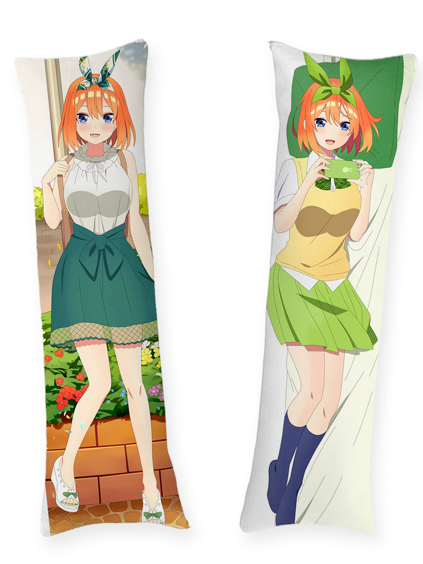 Yotsuba Nakano Grön Klänning Dakimakura