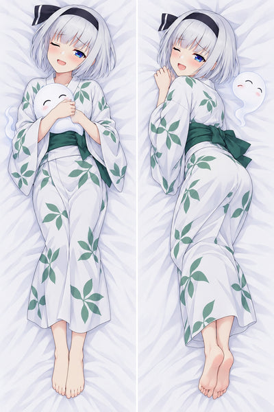 Youmu Lövmönstrad Yukata Dakimakura