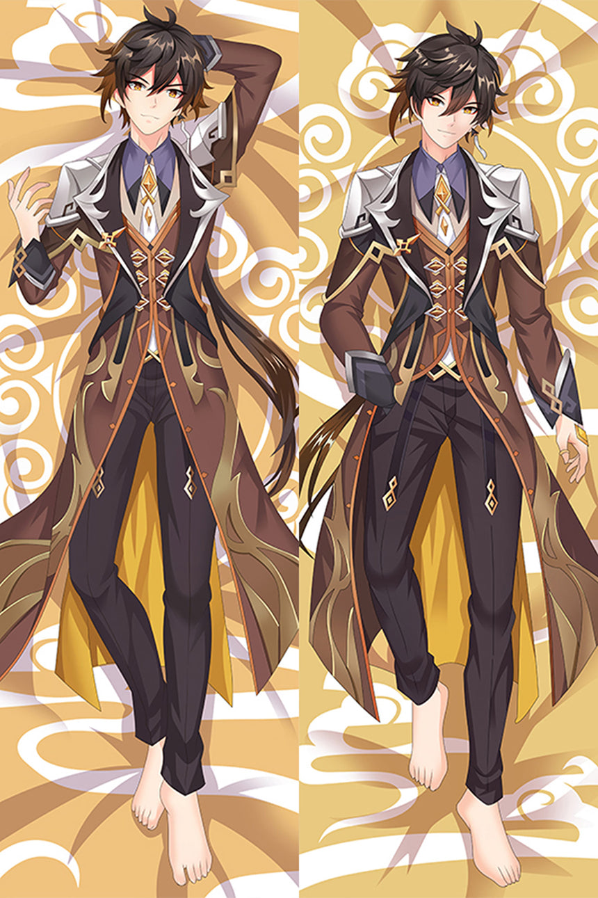 Zhongli Gyllene Moln Dakimakura